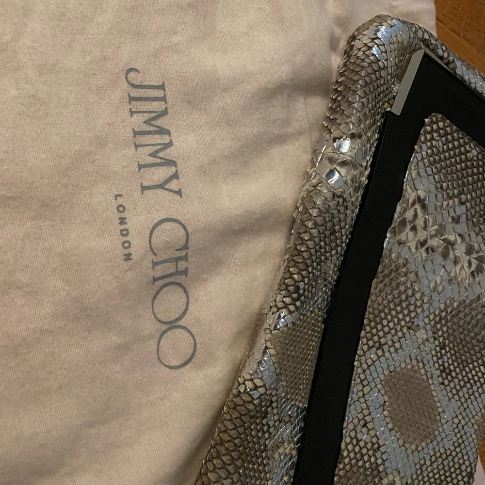 Jimmy Choo Snake Clutch